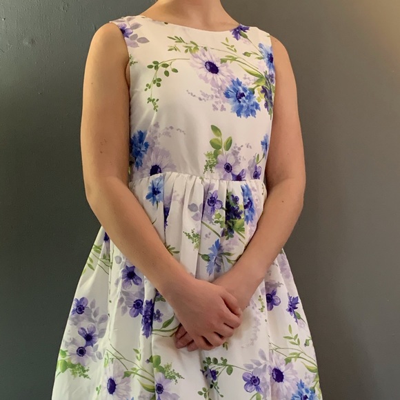 SPRING FLORAL DRESS - Picture 2 of 5